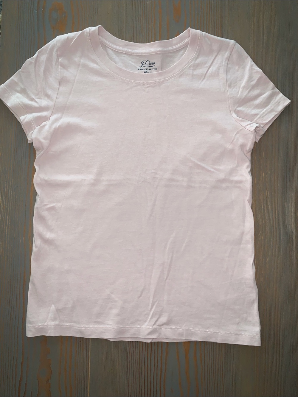 J. Crew Light Pink Short Sleeve Crewneck Tee